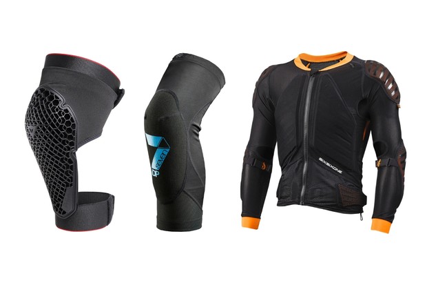 Cycling MTB armour and pads