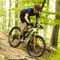 Oscar Huckle riding a Canyon Lux mountain bike